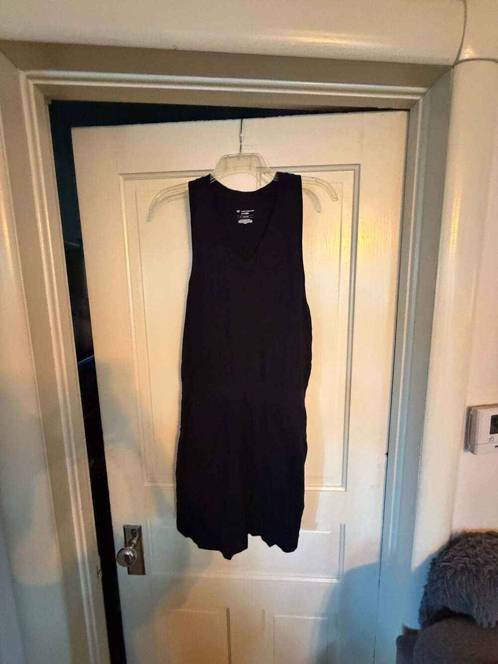 Tek Gear Drytek Romper Size L Black Sleeveless Athletic